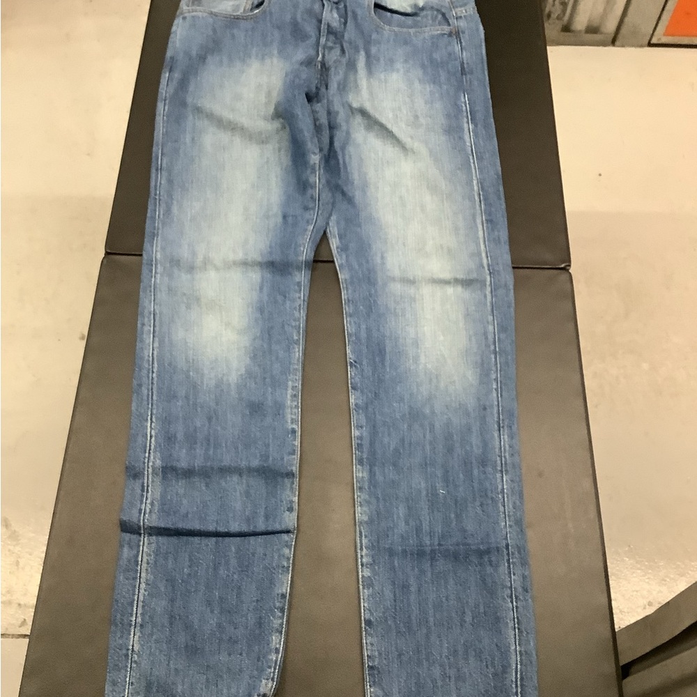 Classic Blue Straight-Leg Men's Jeans